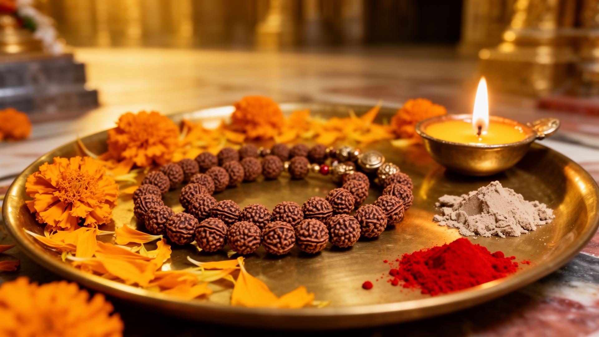 Sacred Rudraksha Rituals at the source of the Godavari